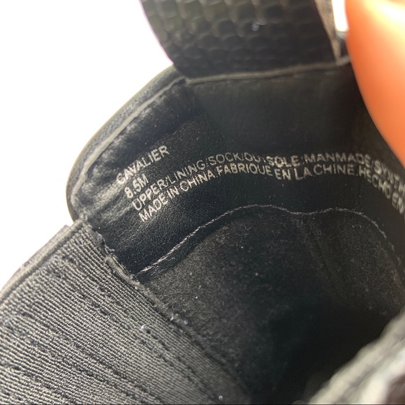 Coconuts By Matissa Cavalier Boots Western Cowboy Boots Heeled Black Size 8.5 - Picture 10 of 10